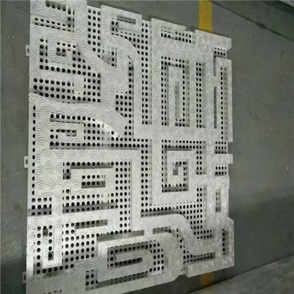 沖孔鋁單板鏤空造型鋁單板 (2)