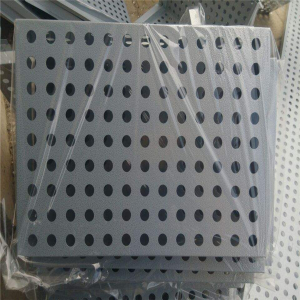 廣東氟碳鋁單板廠家傳祺汽車4s店外墻銀色鍍鋅沖孔鋼板