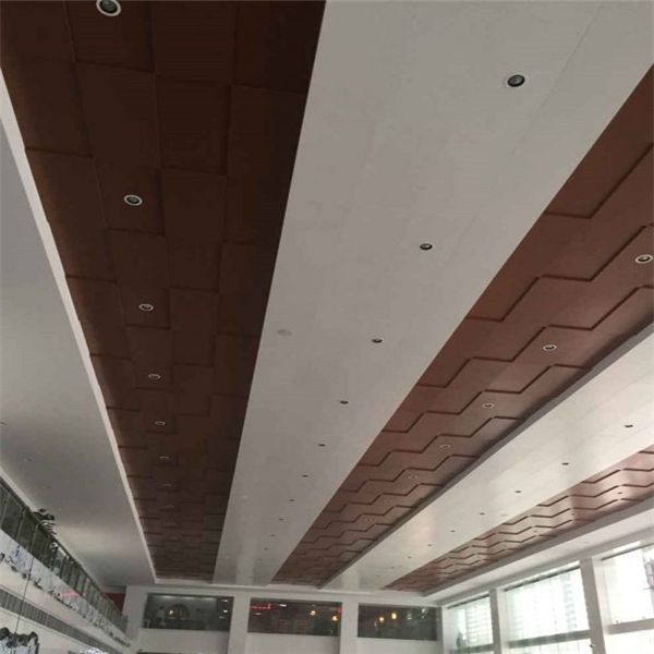 廣本汽車4s店木紋鋁單板勾搭鋁單板吊頂 (4)