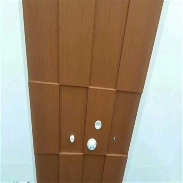 廣本汽車4s店木紋鋁單板勾搭鋁單板吊頂 (2)