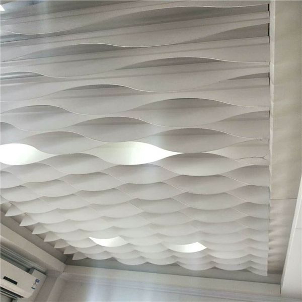 廣東金騰達弧形鋁方通廠異形鋁方通吊頂 波浪形鋁方通價格 (4)