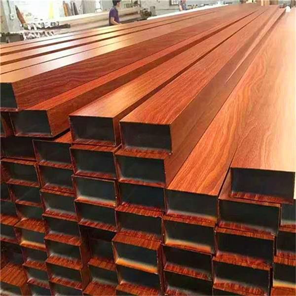 廣東鋁方管廠家木紋鋁方管價(jià)格 (2)