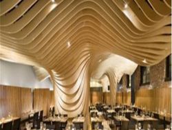 貴州弧形鋁方通廠家 生活廣場弧形鋁方通 弧形木紋鋁方通價格