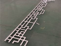 安徽鋁窗花廠家 鋁合金窗花 仿古鋁窗花 木紋鋁掛落