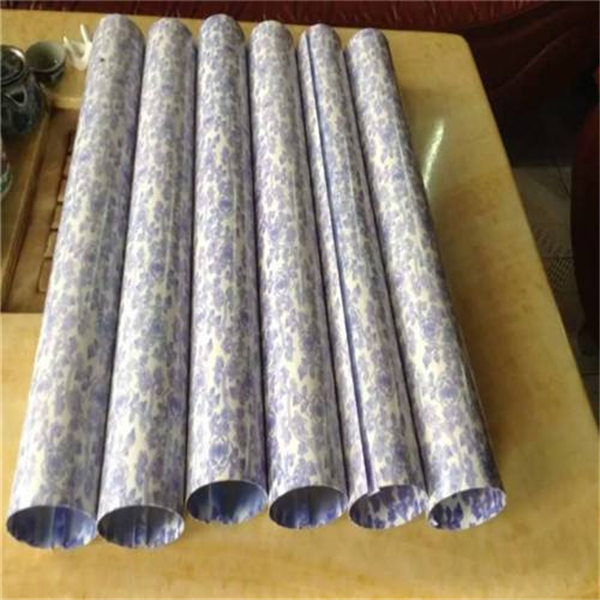 湖南鋁圓管廠家 青花瓷鋁圓管 鋁合金型材 彩色鋁圓管天花