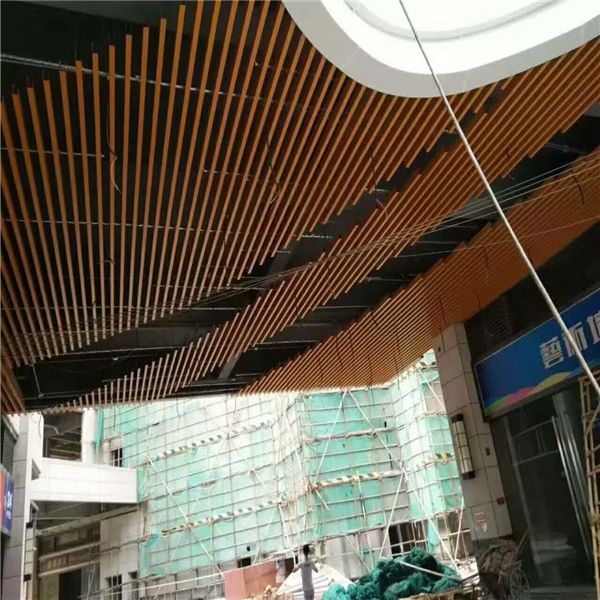 廣東金騰達鋁方通廠木紋鋁方通u鋁方通吊頂 (14)